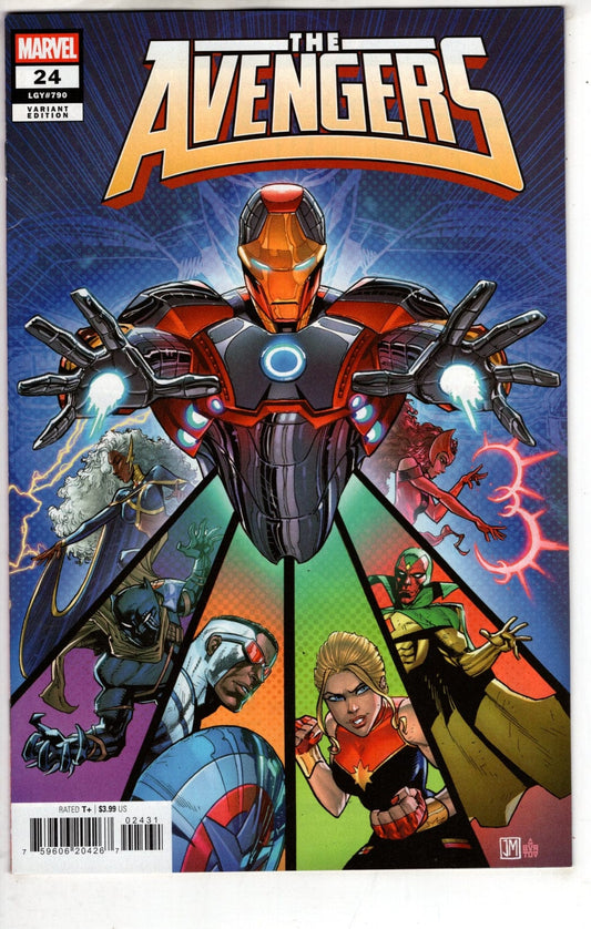 MARVEL PRH COMIC BOOK Avengers #24 Justin Mason Variant (VF/NM)
