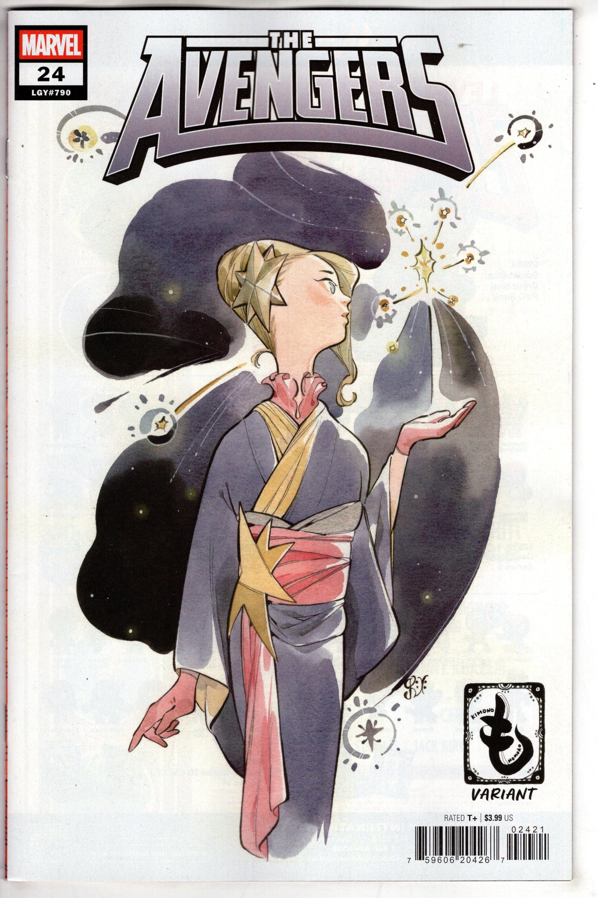 MARVEL PRH COMIC BOOK AVENGERS #24 PEACH MOMOKO KIMONO VAR