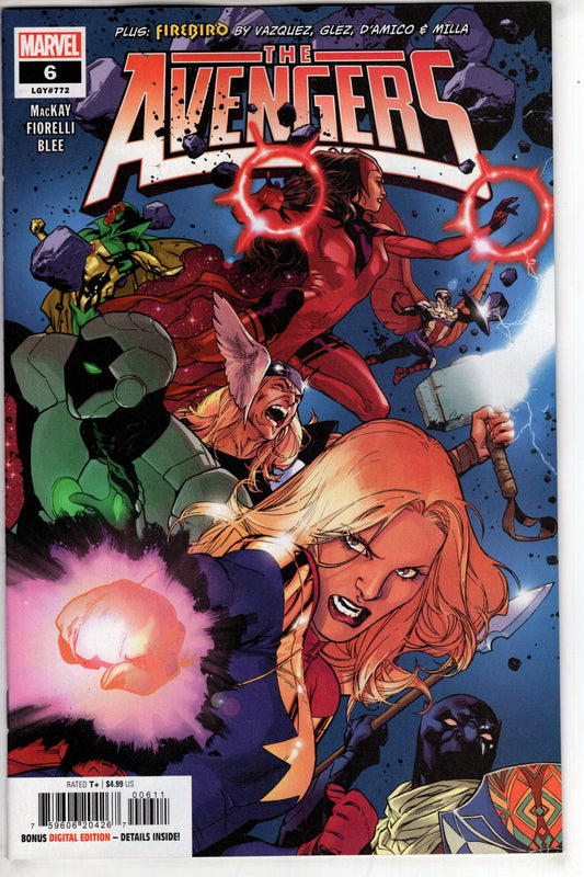 MARVEL PRH COMIC BOOK AVENGERS #6