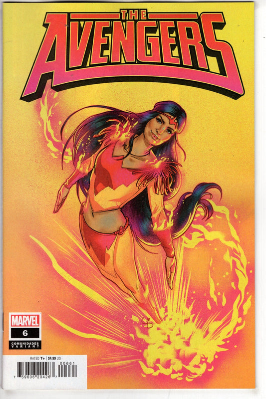 MARVEL PRH COMIC BOOK AVENGERS #6 ERNANDA SOUZA COMMUNIDADES VAR