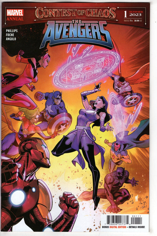 MARVEL PRH COMIC BOOK AVENGERS ANNUAL #1