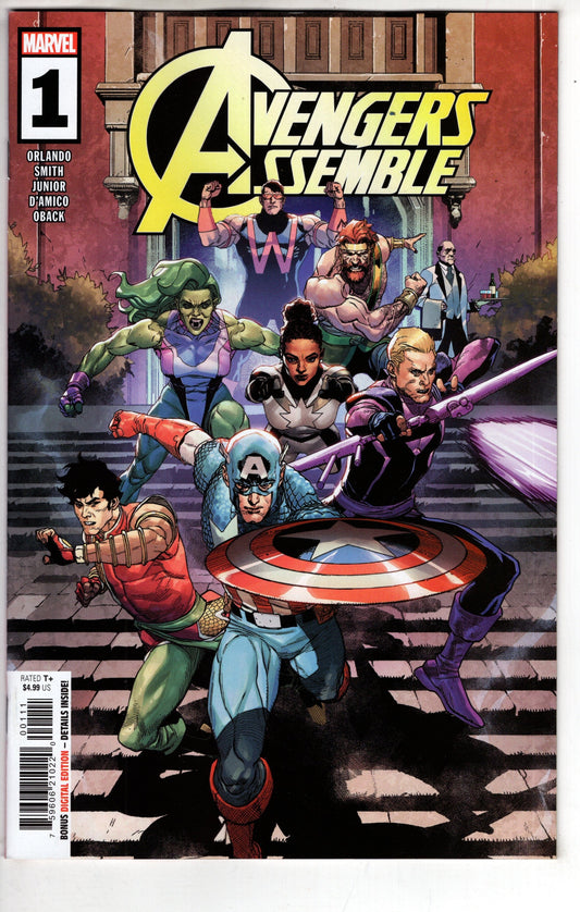 MARVEL PRH COMIC BOOK AVENGERS ASSEMBLE #1 (OF 5)