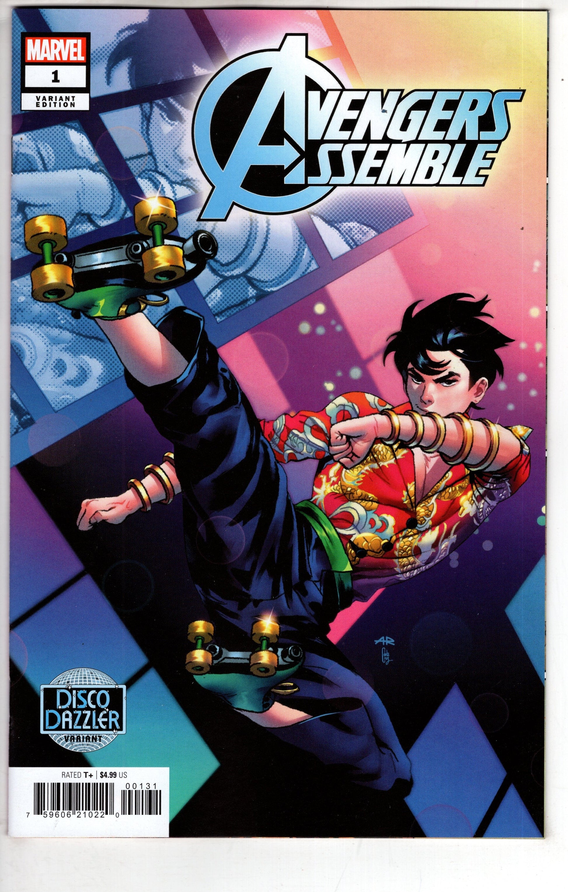 MARVEL PRH COMIC BOOK AVENGERS ASSEMBLE #1 (OF 5) RAMCHERON DISCO DAZZLER VAR