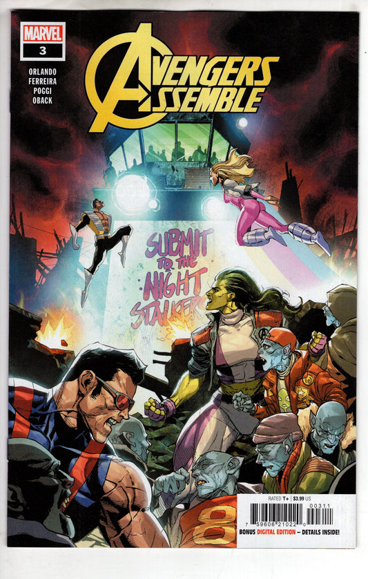 MARVEL PRH COMIC BOOK AVENGERS ASSEMBLE #3 (OF 5)
