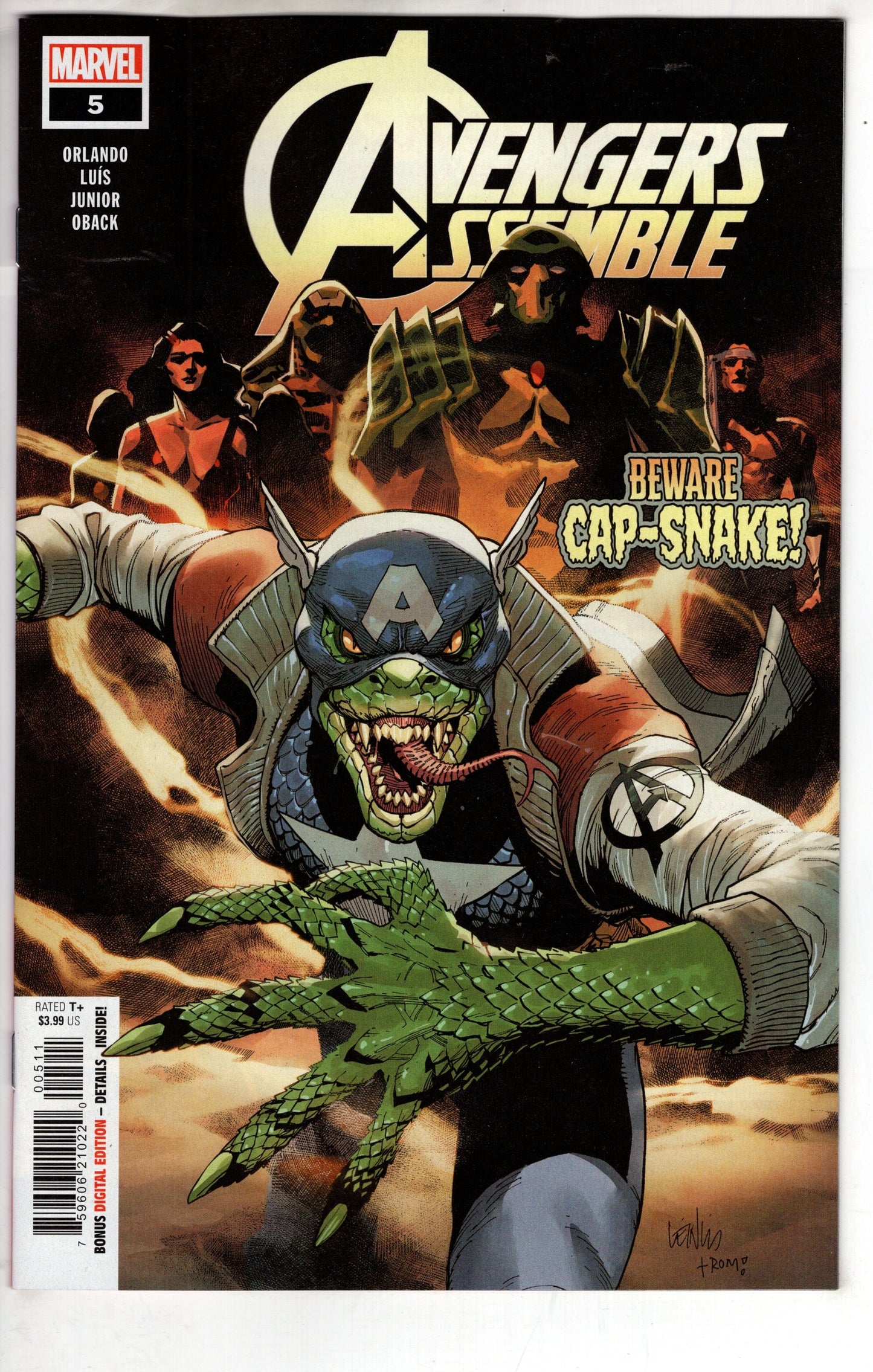 MARVEL PRH COMIC BOOK Avengers Assemble #5