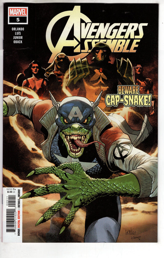 MARVEL PRH COMIC BOOK Avengers Assemble #5