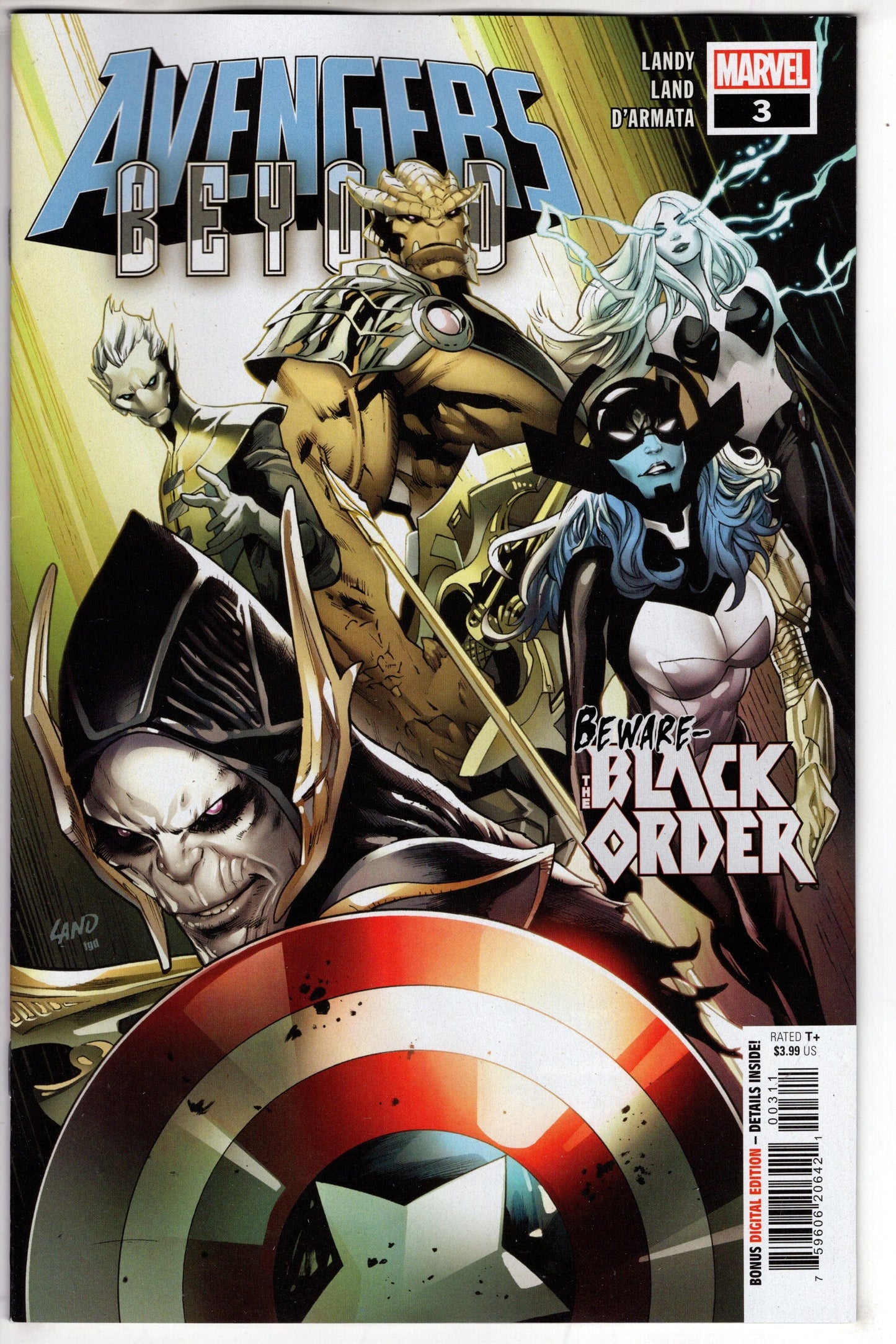 MARVEL PRH COMIC BOOK AVENGERS BEYOND #3 (OF 5)