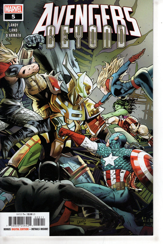 MARVEL PRH COMIC BOOK AVENGERS BEYOND #5 (OF 5)