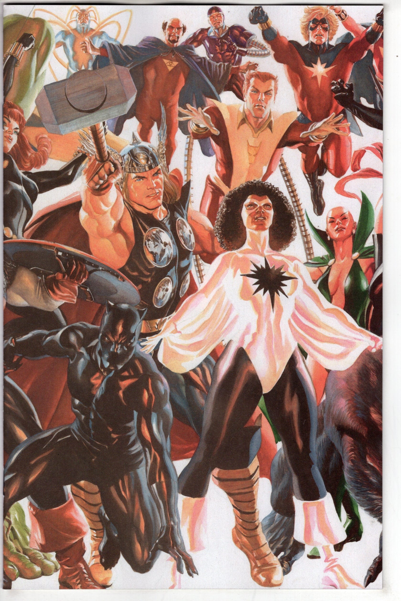MARVEL PRH COMIC BOOK AVENGERS INC #1 ALEX ROSS CONNECT AVENGERS PART C VAR