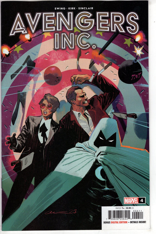 MARVEL PRH COMIC BOOK AVENGERS INC #4
