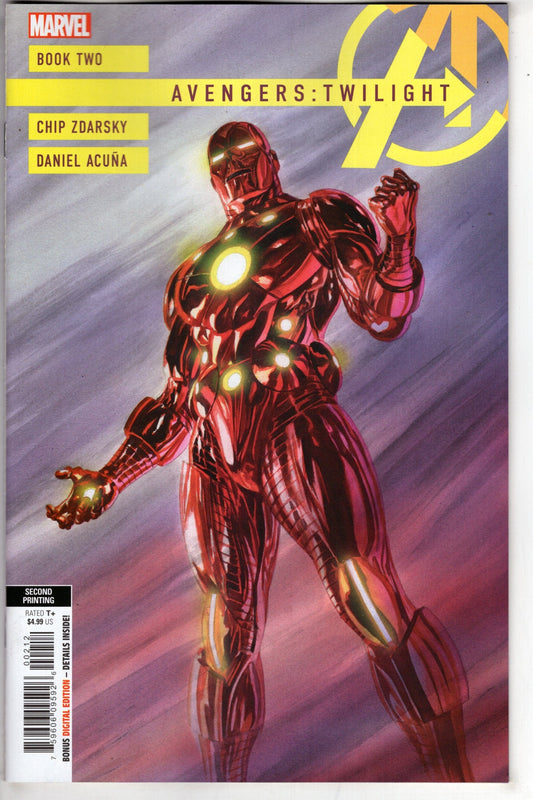 MARVEL PRH COMIC BOOK AVENGERS TWILIGHT #2 2ND PTG ALEX ROSS VAR