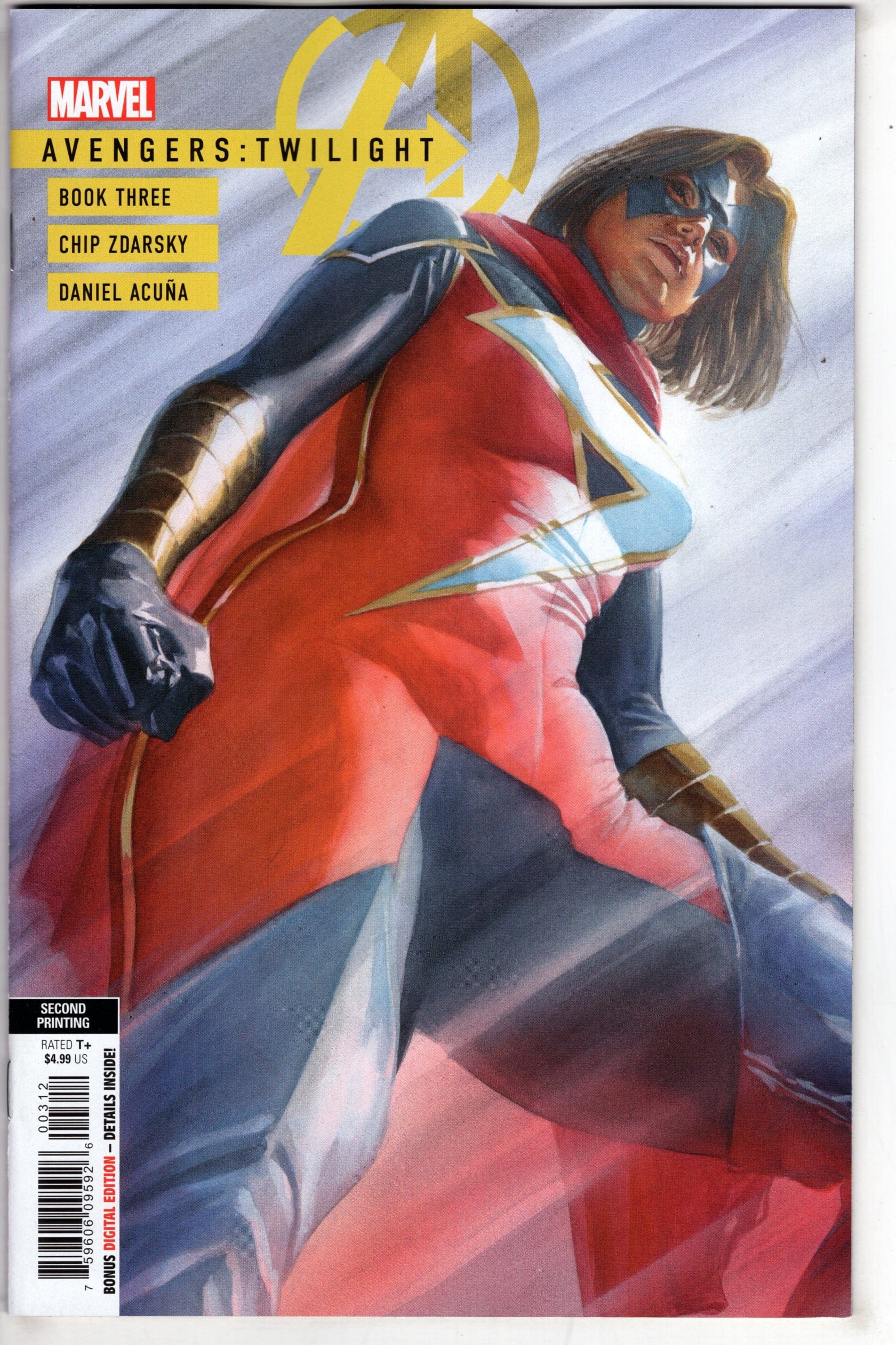 MARVEL PRH COMIC BOOK AVENGERS TWILIGHT #3 2ND PTG ALEX ROSS VAR