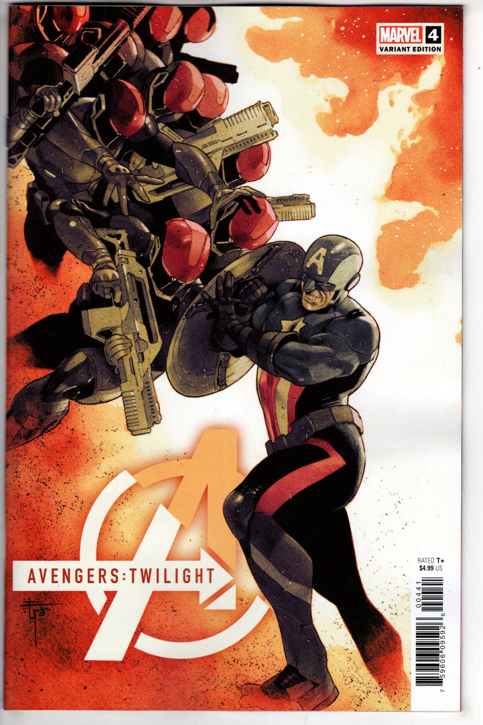 MARVEL PRH COMIC BOOK AVENGERS TWILIGHT #4 FRANCESCO MOBILI VAR