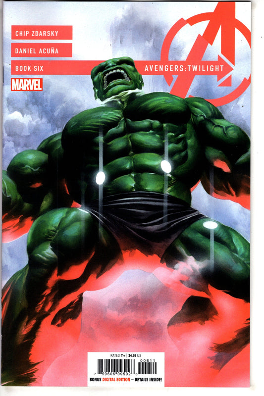 MARVEL PRH COMIC BOOK AVENGERS TWILIGHT #6 ALEX ROSS CVR