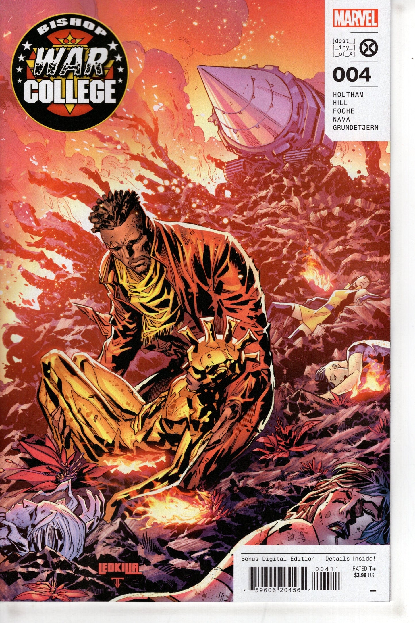 MARVEL PRH COMIC BOOK BISHOP WAR COLLEGE #4