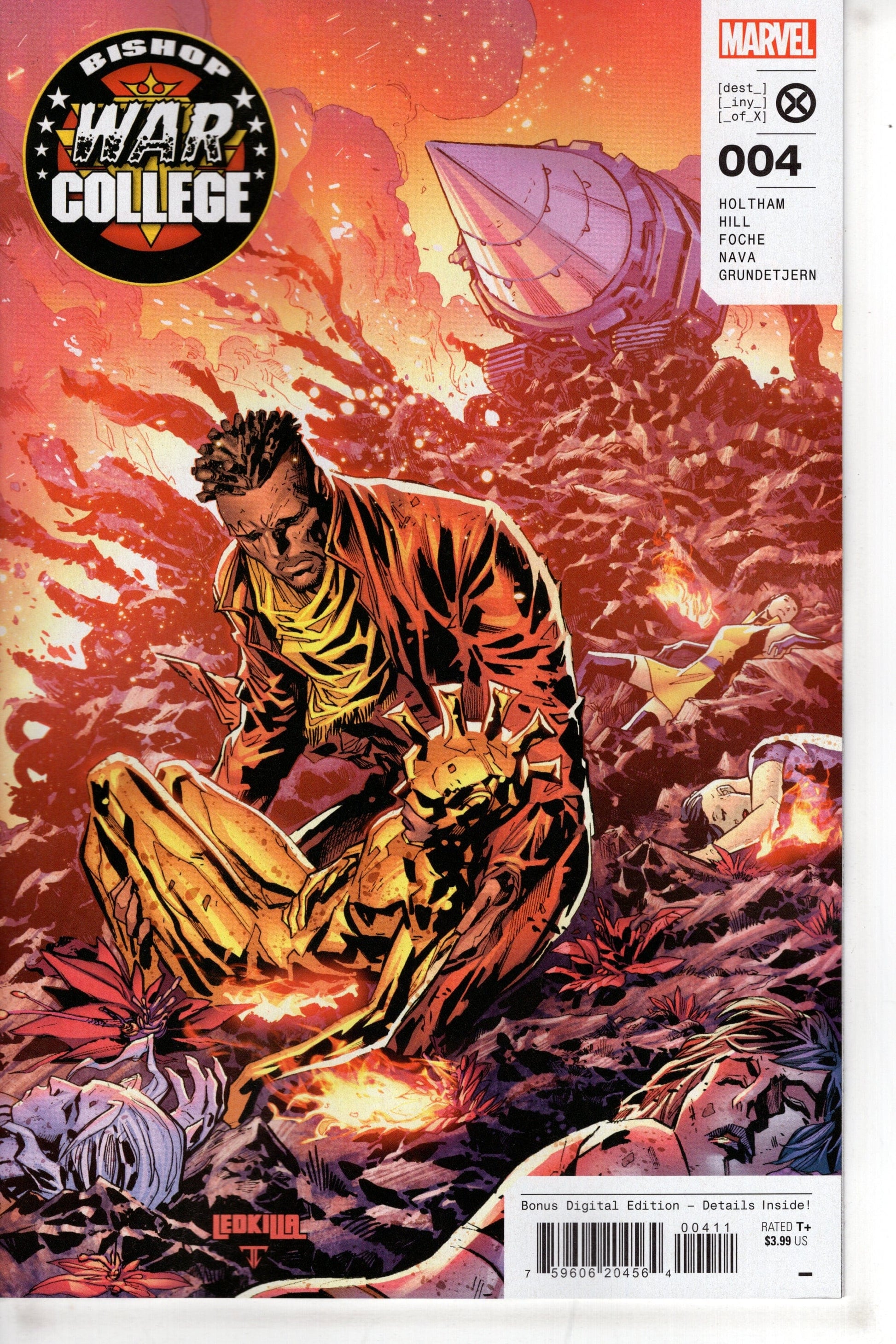 MARVEL PRH COMIC BOOK BISHOP WAR COLLEGE #4