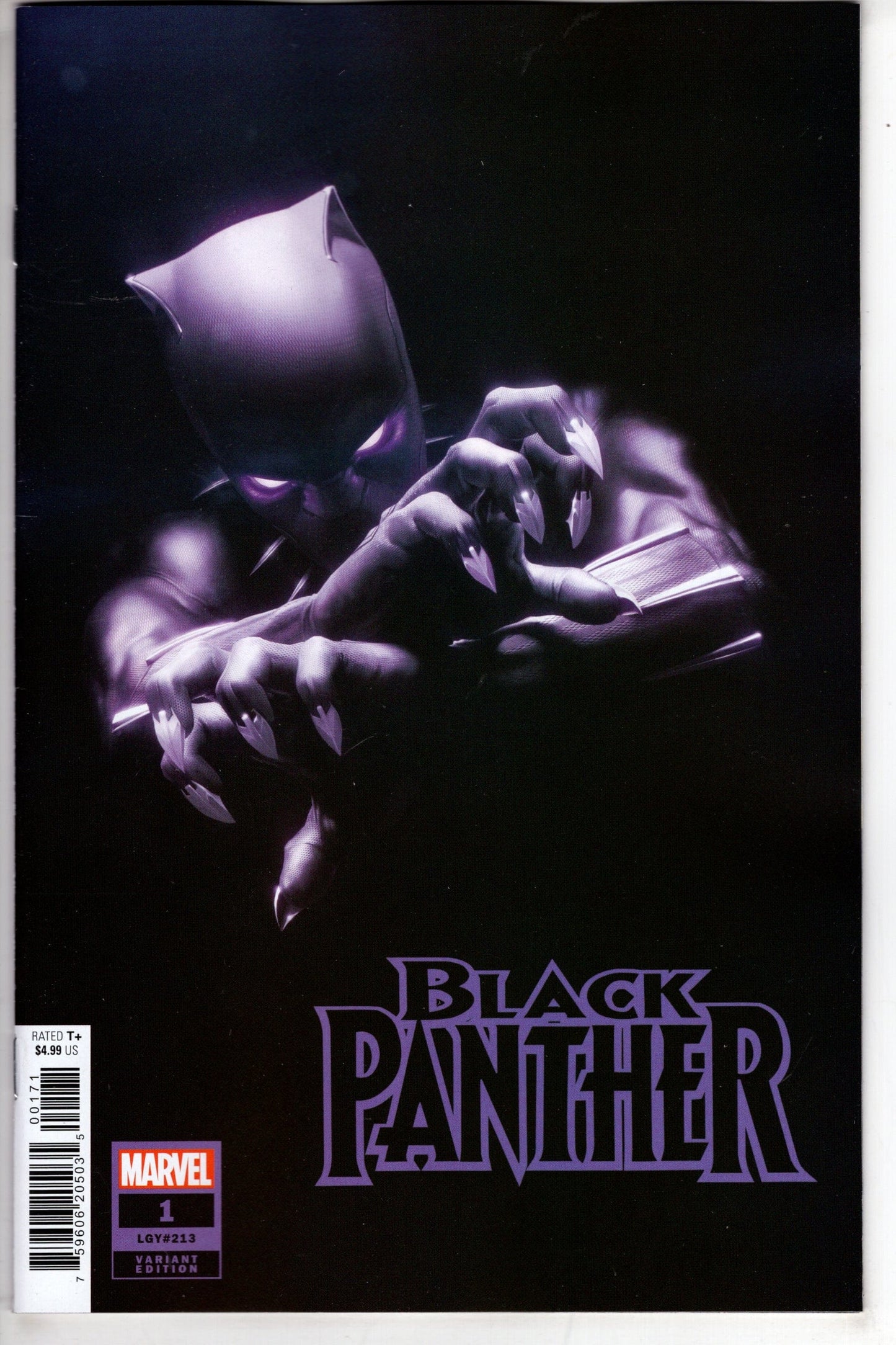 MARVEL PRH COMIC BOOK BLACK PANTHER #1 RAHZZAH VAR