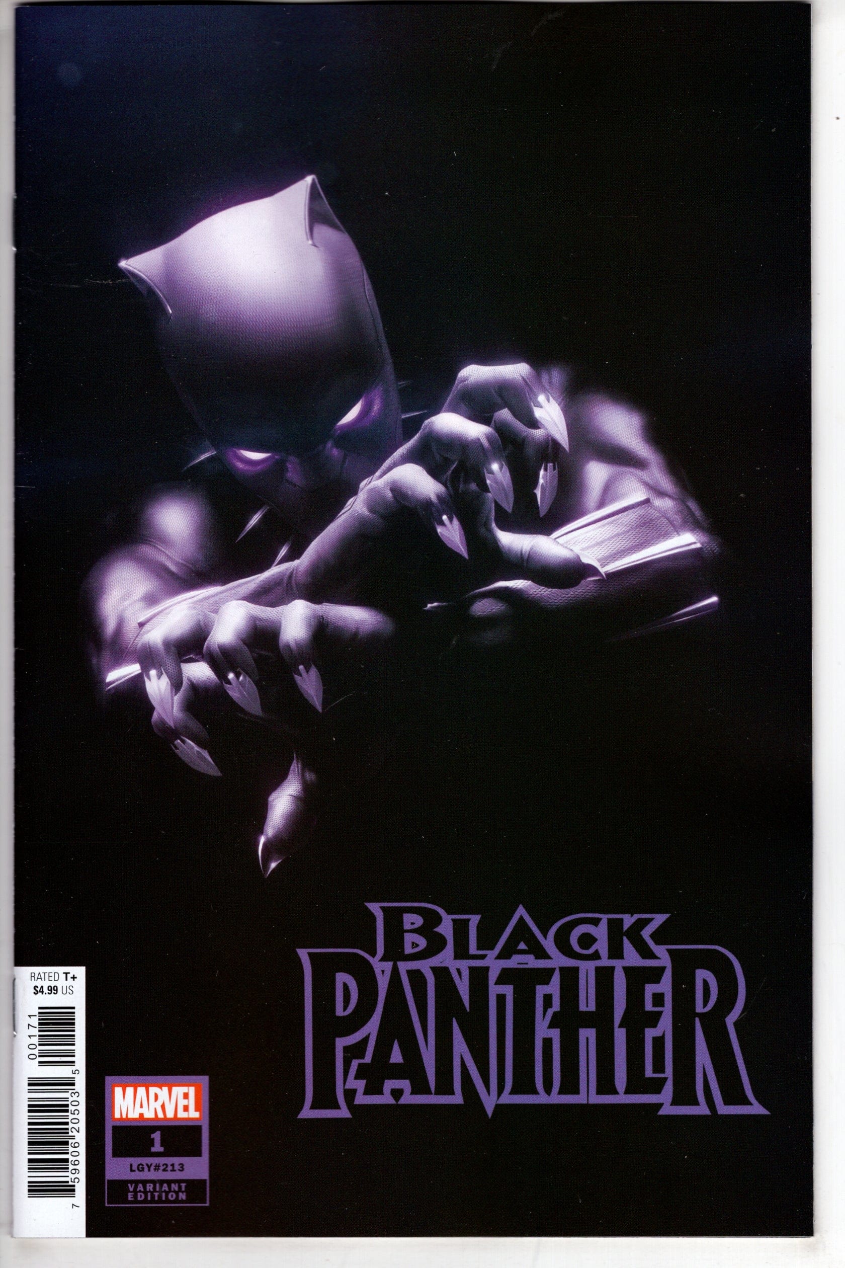 MARVEL PRH COMIC BOOK BLACK PANTHER #1 RAHZZAH VAR