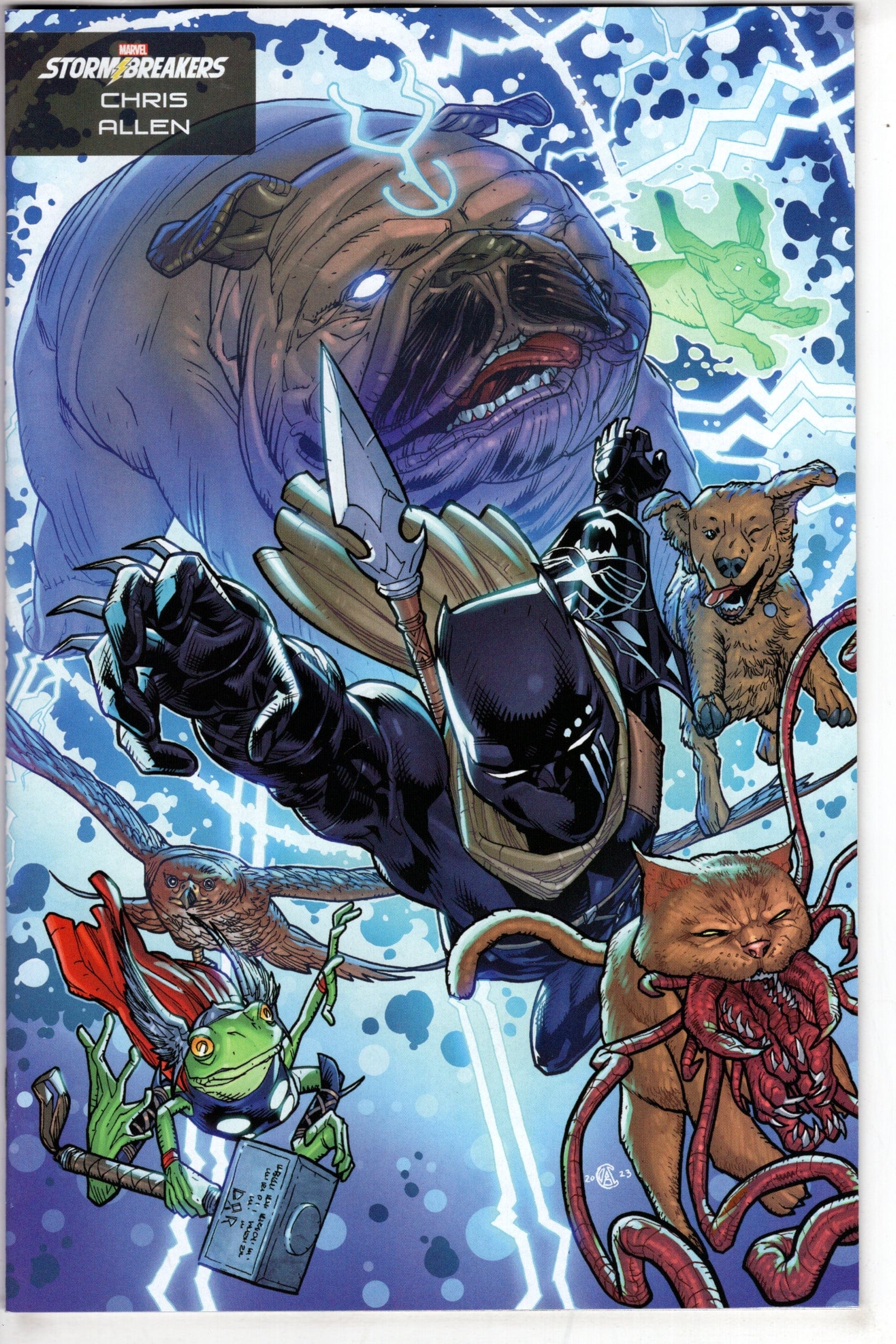 MARVEL PRH COMIC BOOK BLACK PANTHER #3 CHRIS ALLEN STORMBEAKERS VAR