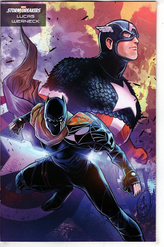 MARVEL PRH COMIC BOOK BLACK PANTHER #4 LUCAS WERNECK STORMBEAKERS VAR