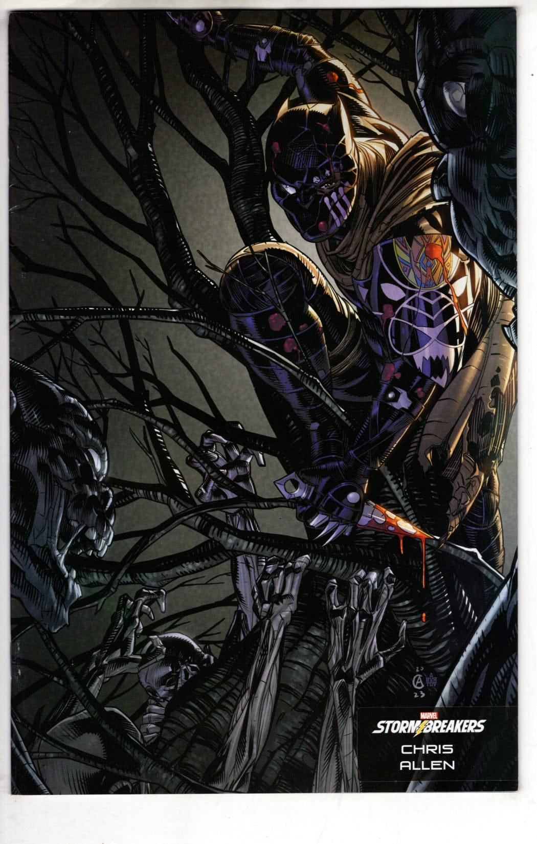 MARVEL PRH COMIC BOOK BLACK PANTHER #5 CHRIS ALLEN STORMBREAKERS VAR (FN)