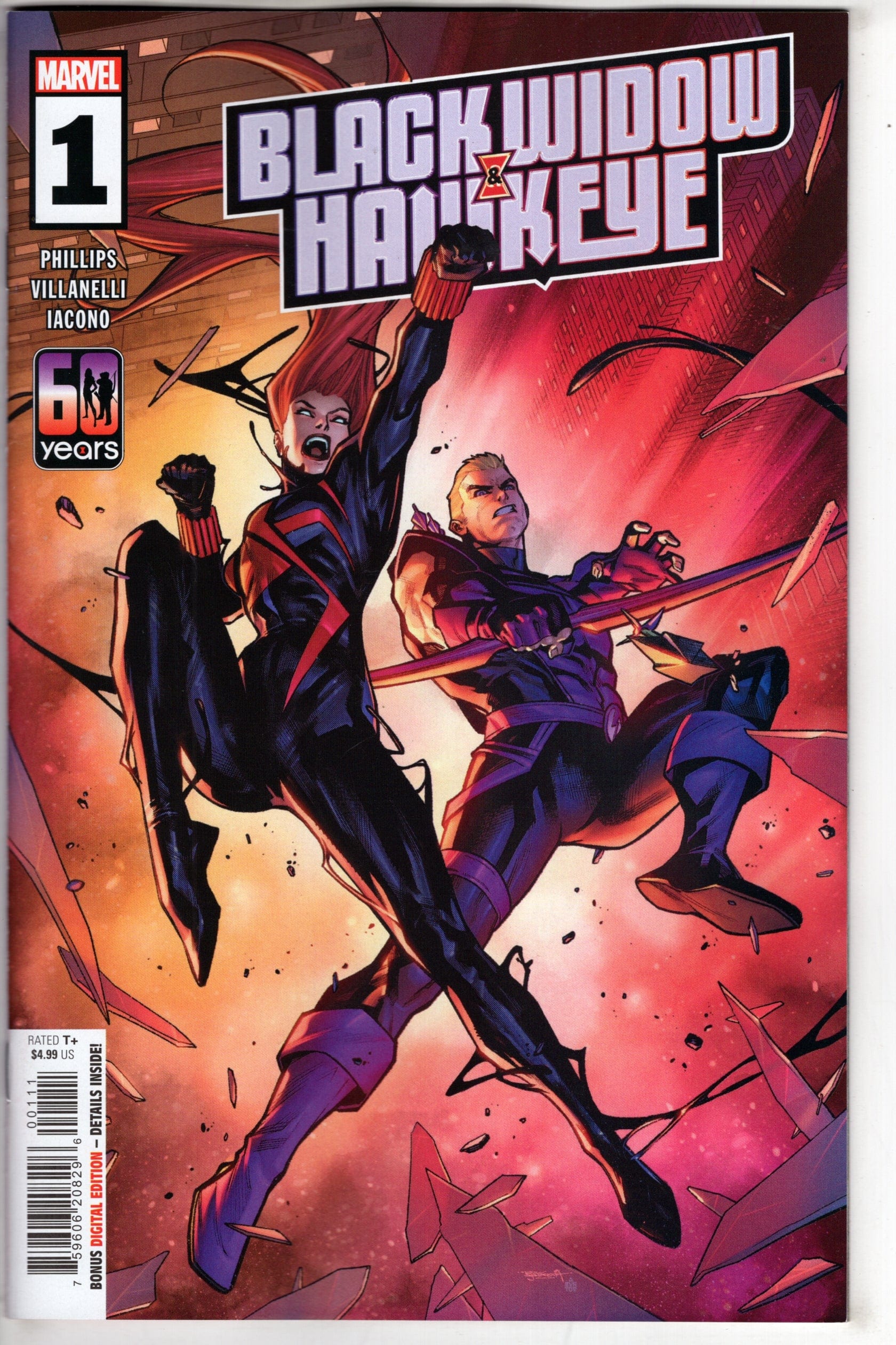 MARVEL PRH COMIC BOOK BLACK WIDOW AND HAWKEYE #1