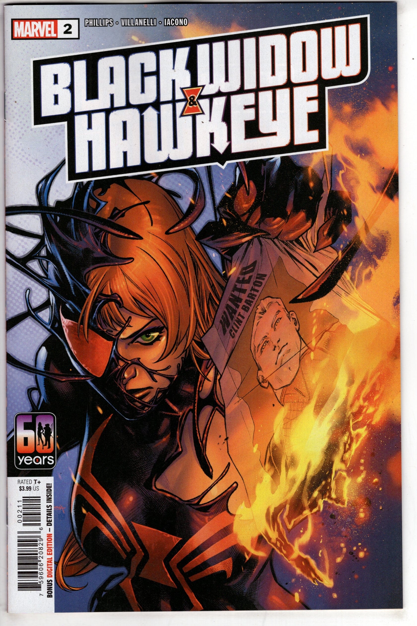 MARVEL PRH COMIC BOOK BLACK WIDOW AND HAWKEYE #2