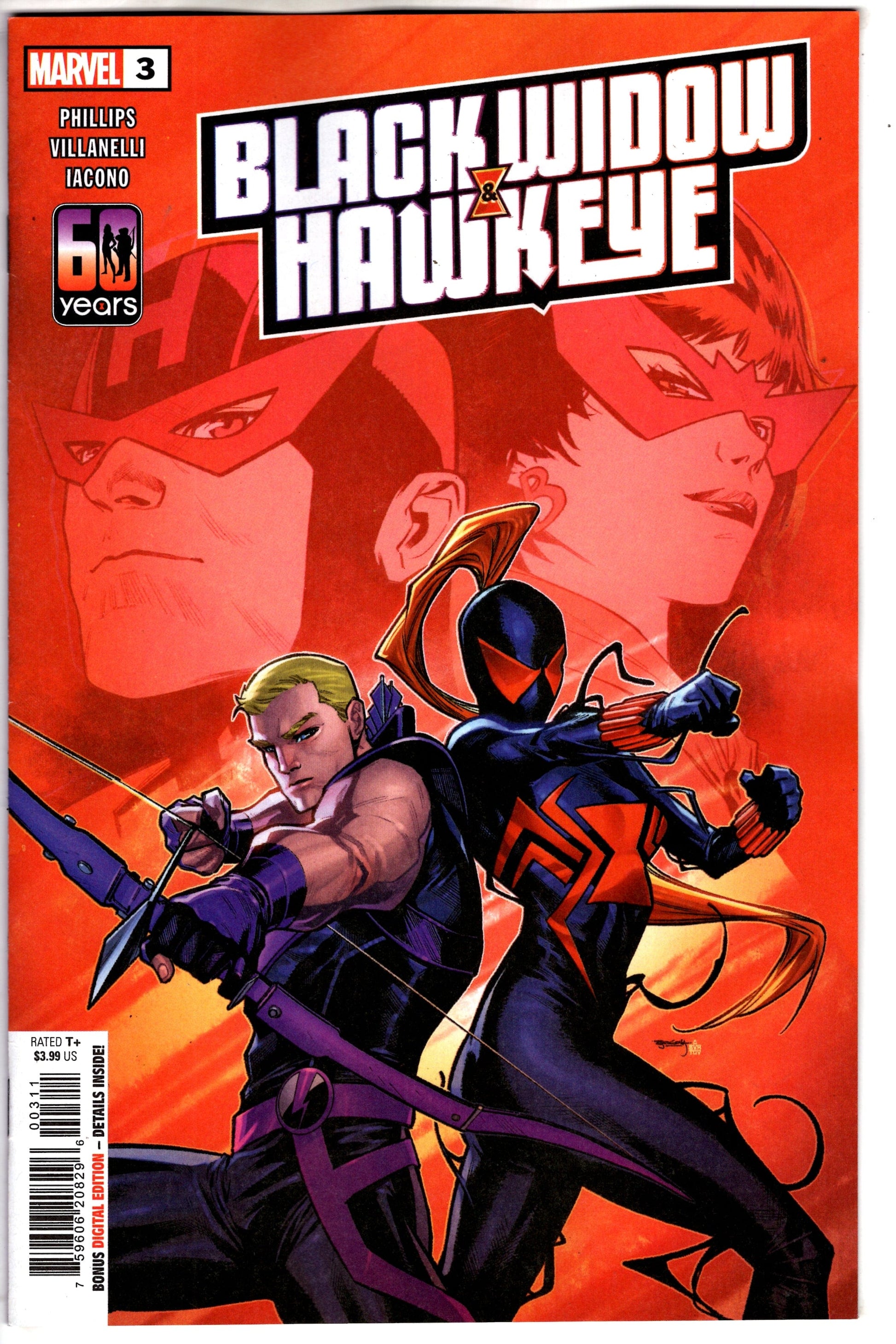 MARVEL PRH COMIC BOOK BLACK WIDOW HAWKEYE #3