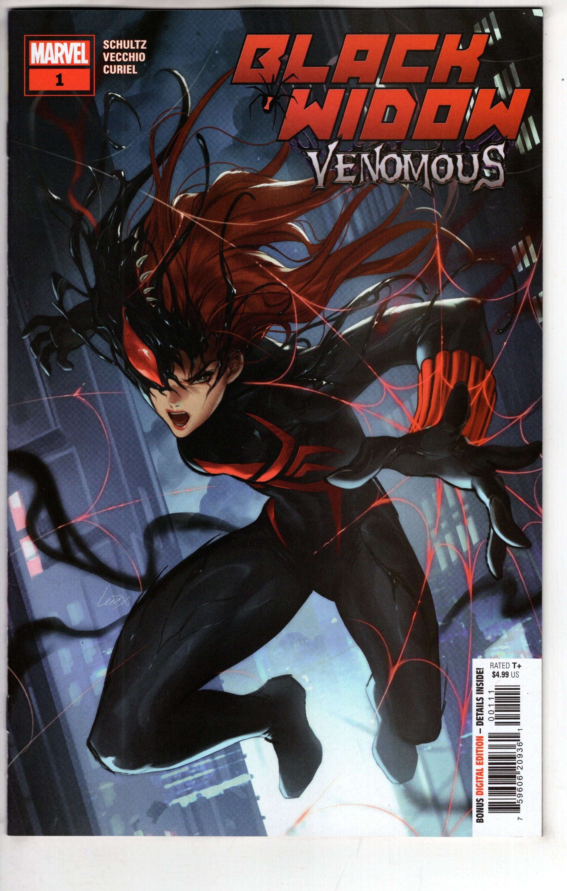 MARVEL PRH COMIC BOOK BLACK WIDOW VENOMOUS #1