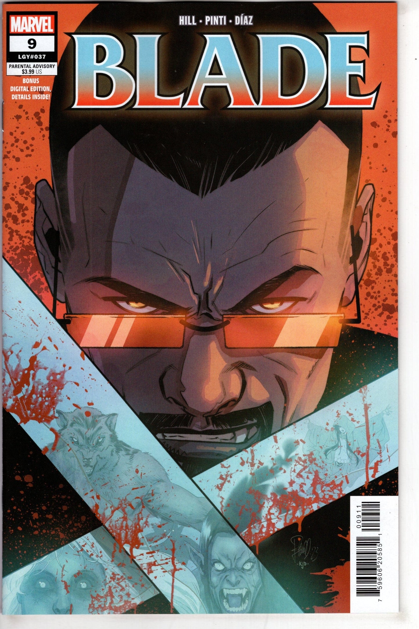 MARVEL PRH COMIC BOOK BLADE #9