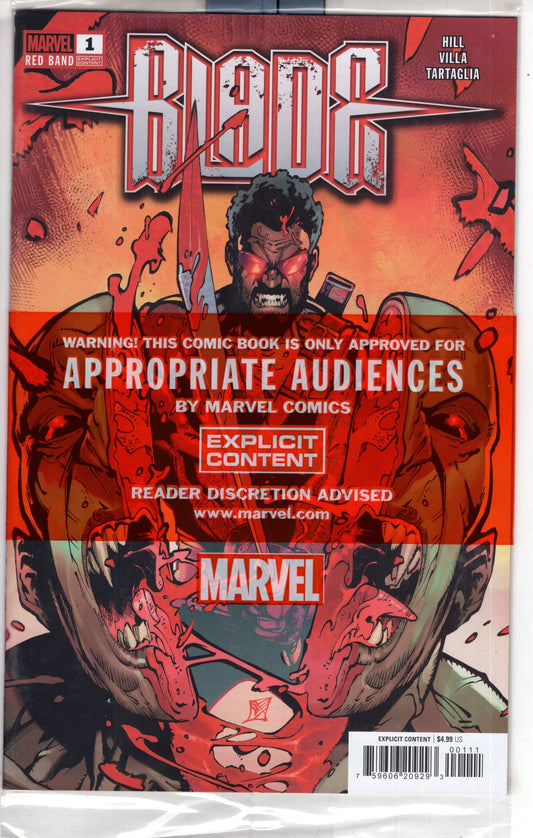 MARVEL PRH COMIC BOOK BLADE RED BAND #1 (OF 5) [POLYBAGGED]