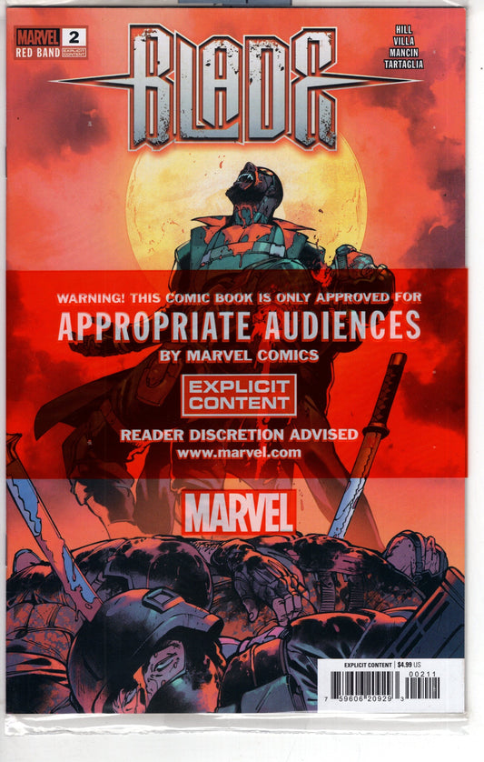 MARVEL PRH COMIC BOOK BLADE RED BAND #2 (OF 5) (POLYBAGGED)