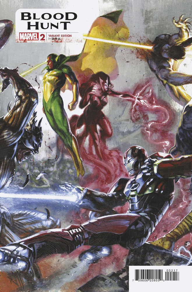 MARVEL PRH COMIC BOOK Blood Hunt #2 Gabriele Dell'Otto Connecting Variant [Bh]
