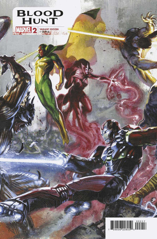 MARVEL PRH COMIC BOOK Blood Hunt #2 Gabriele Dell'Otto Connecting Variant [Bh]