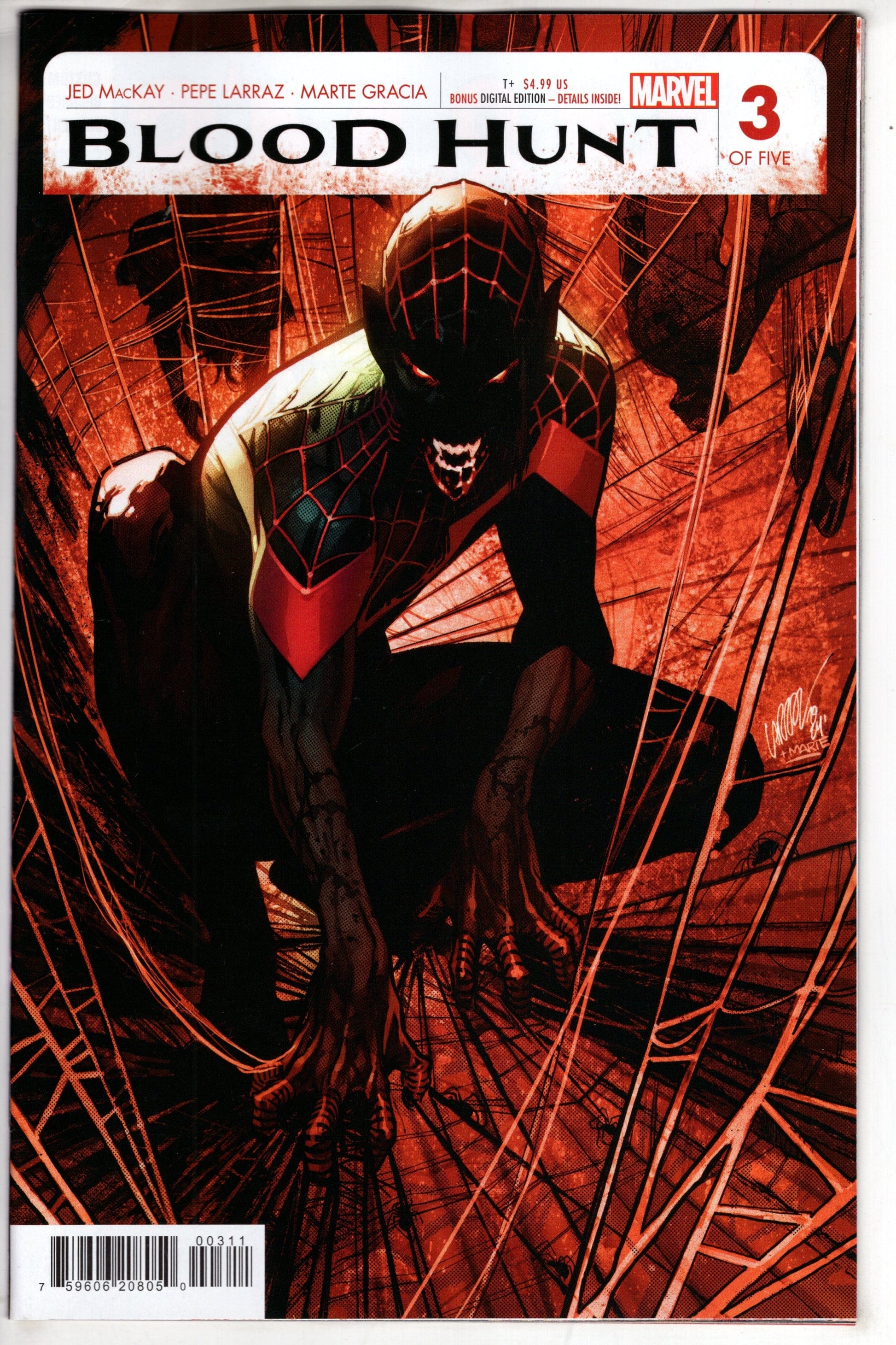 MARVEL PRH COMIC BOOK BLOOD HUNT #3