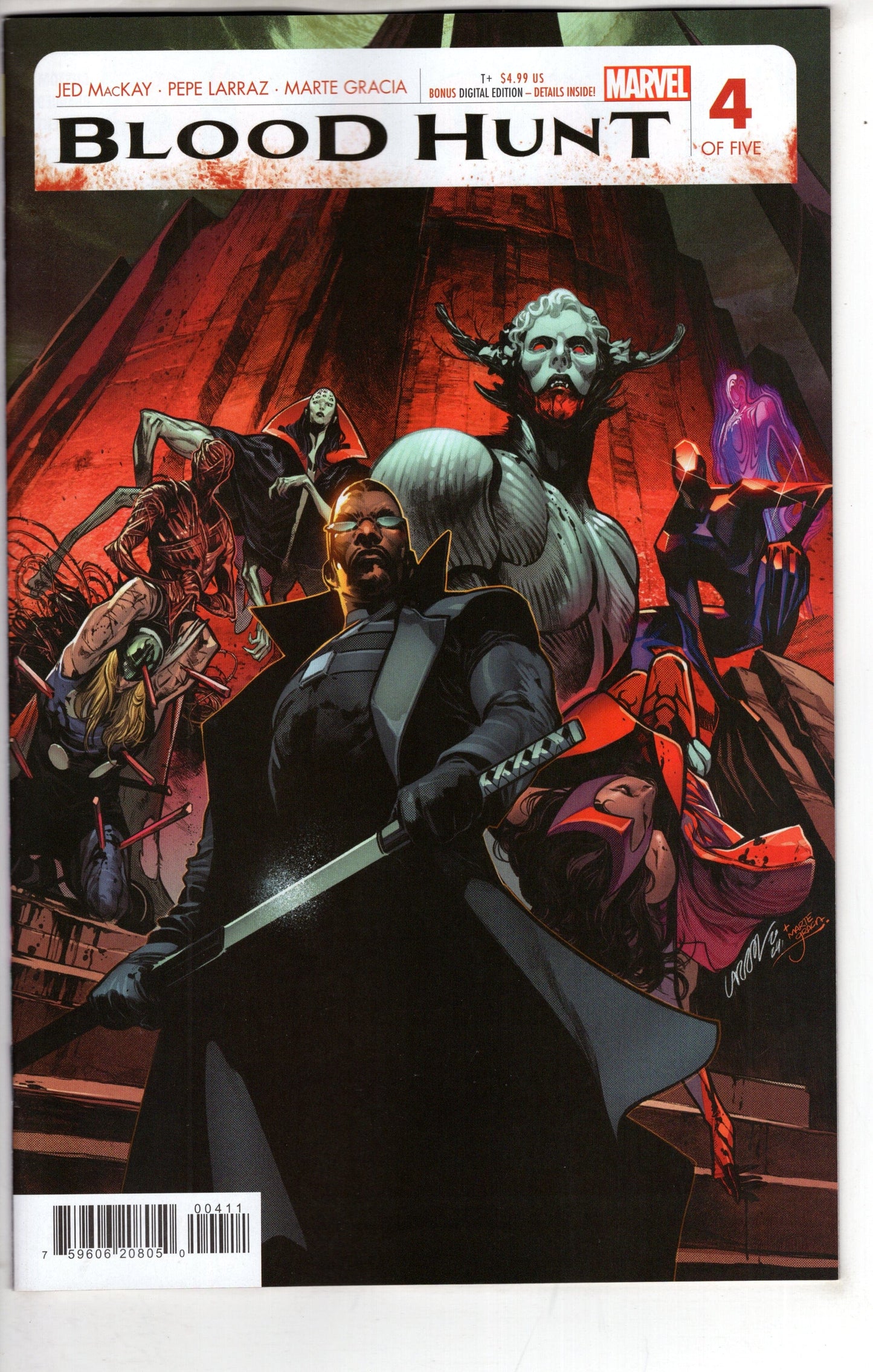 MARVEL PRH COMIC BOOK BLOOD HUNT #4