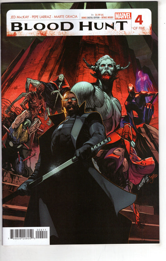 MARVEL PRH COMIC BOOK BLOOD HUNT #4
