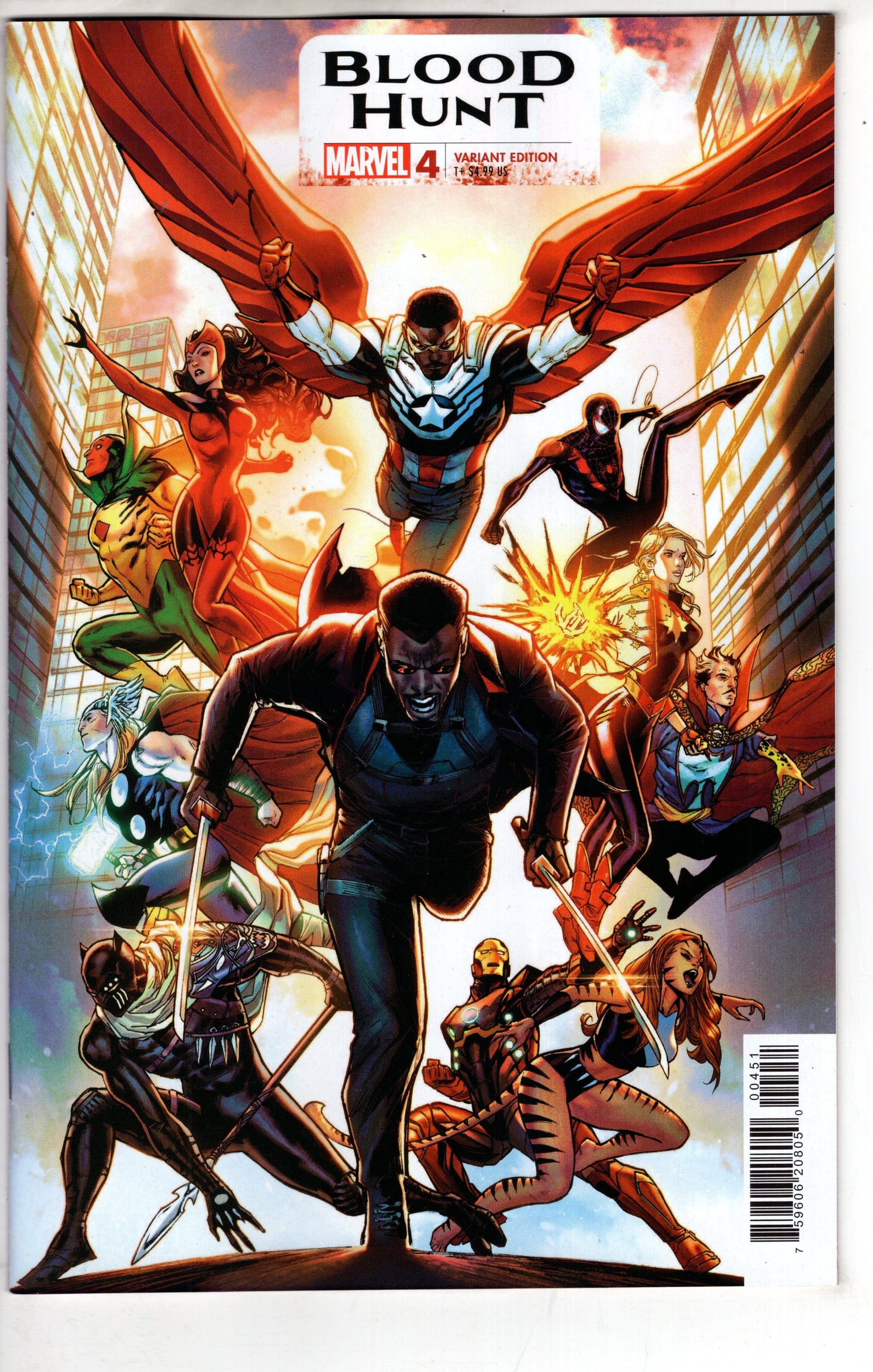 MARVEL PRH COMIC BOOK BLOOD HUNT #4 TONY DANIEL VARIANT