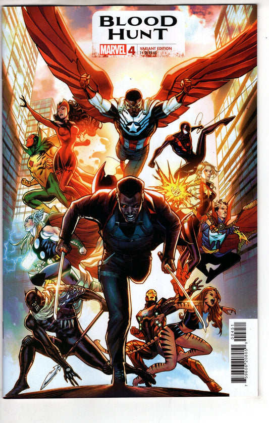 MARVEL PRH COMIC BOOK BLOOD HUNT #4 TONY DANIEL VARIANT