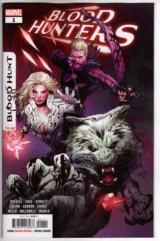 MARVEL PRH COMIC BOOK BLOOD HUNTERS #1