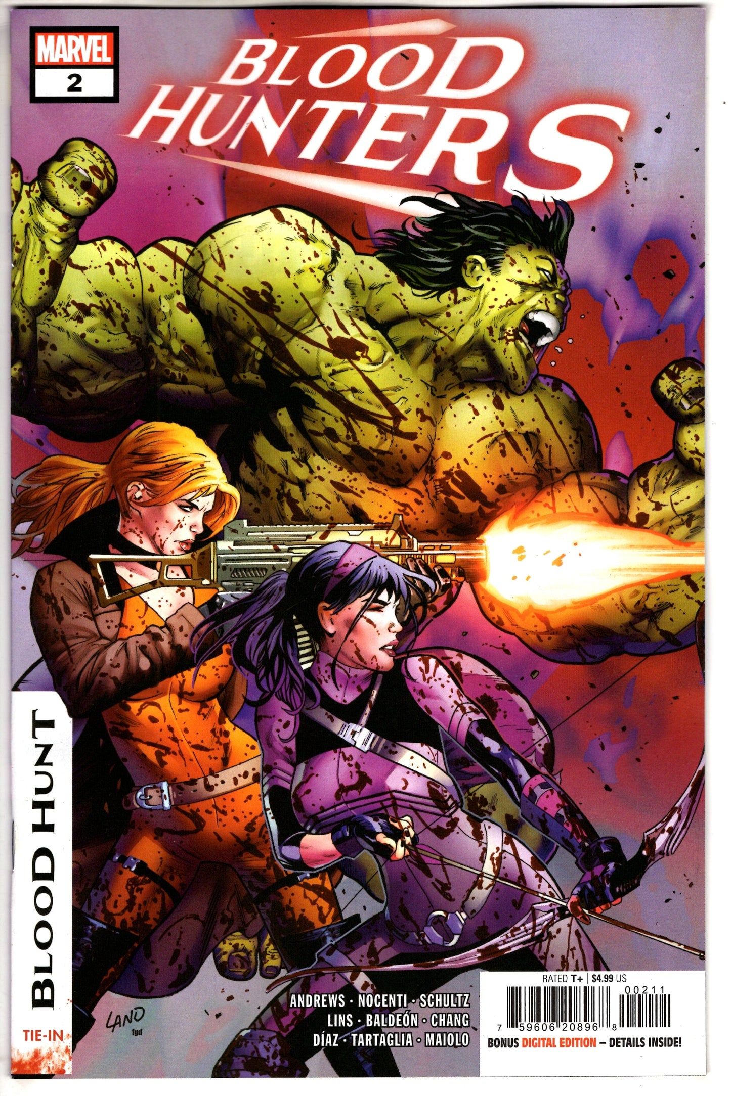 MARVEL PRH COMIC BOOK BLOOD HUNTERS #2