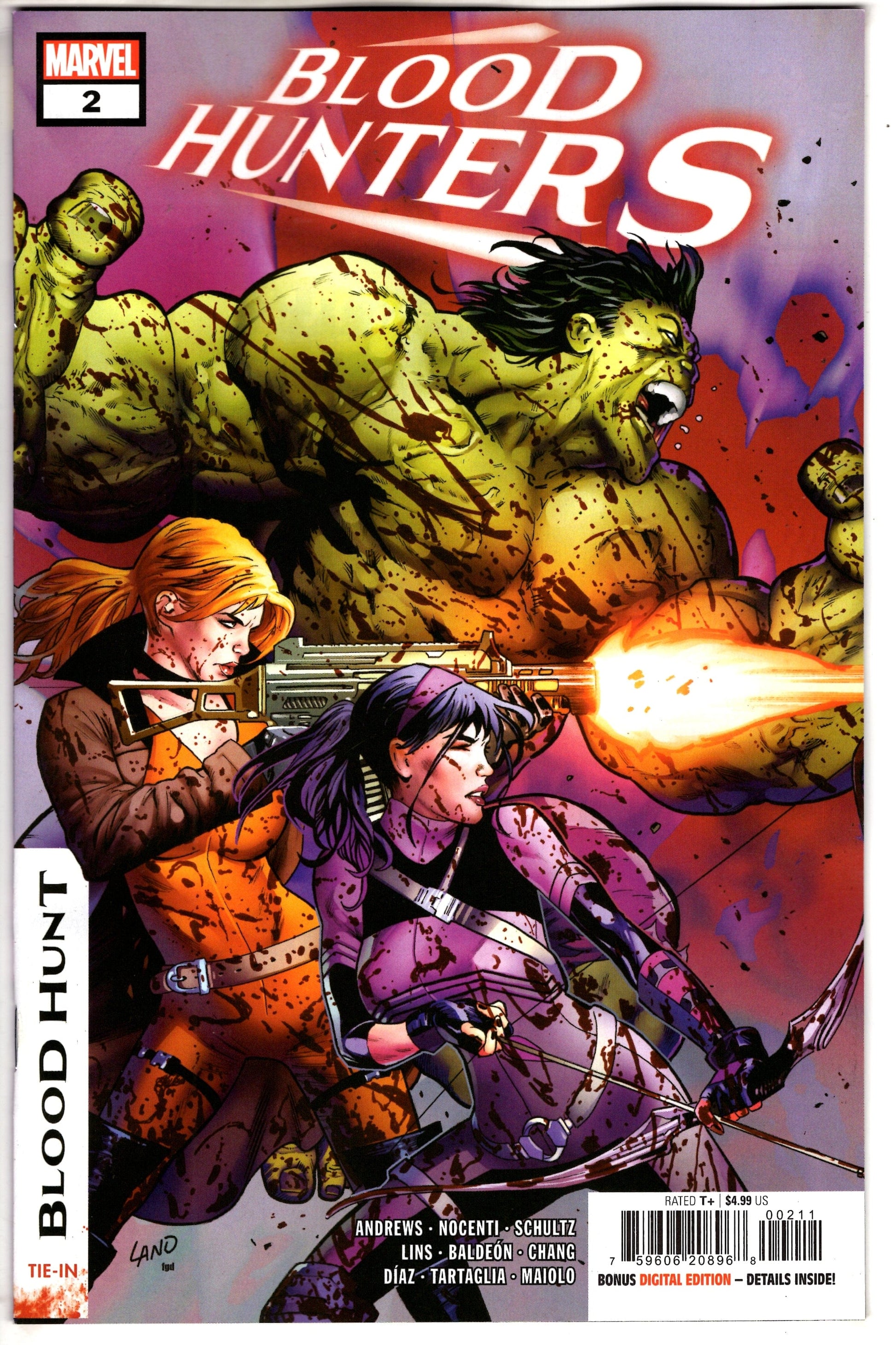 MARVEL PRH COMIC BOOK BLOOD HUNTERS #2
