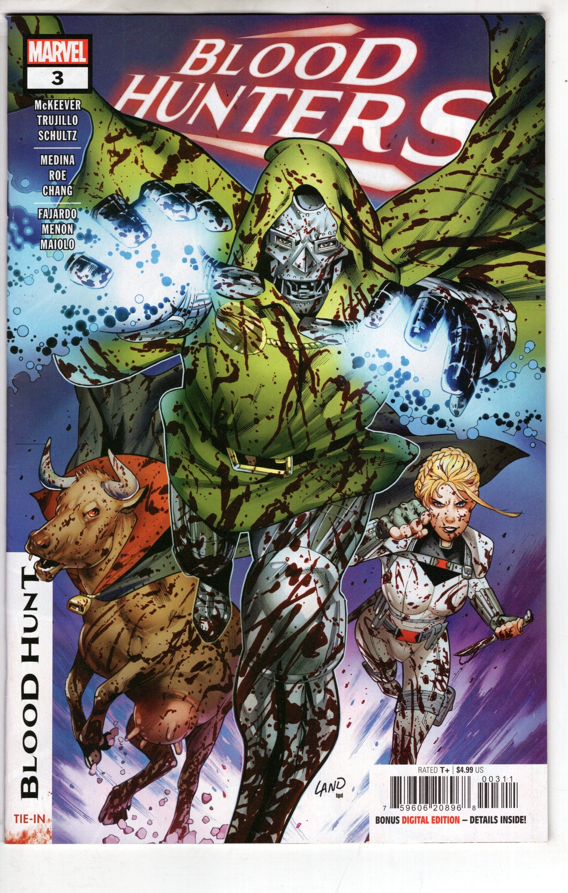 MARVEL PRH COMIC BOOK BLOOD HUNTERS #3