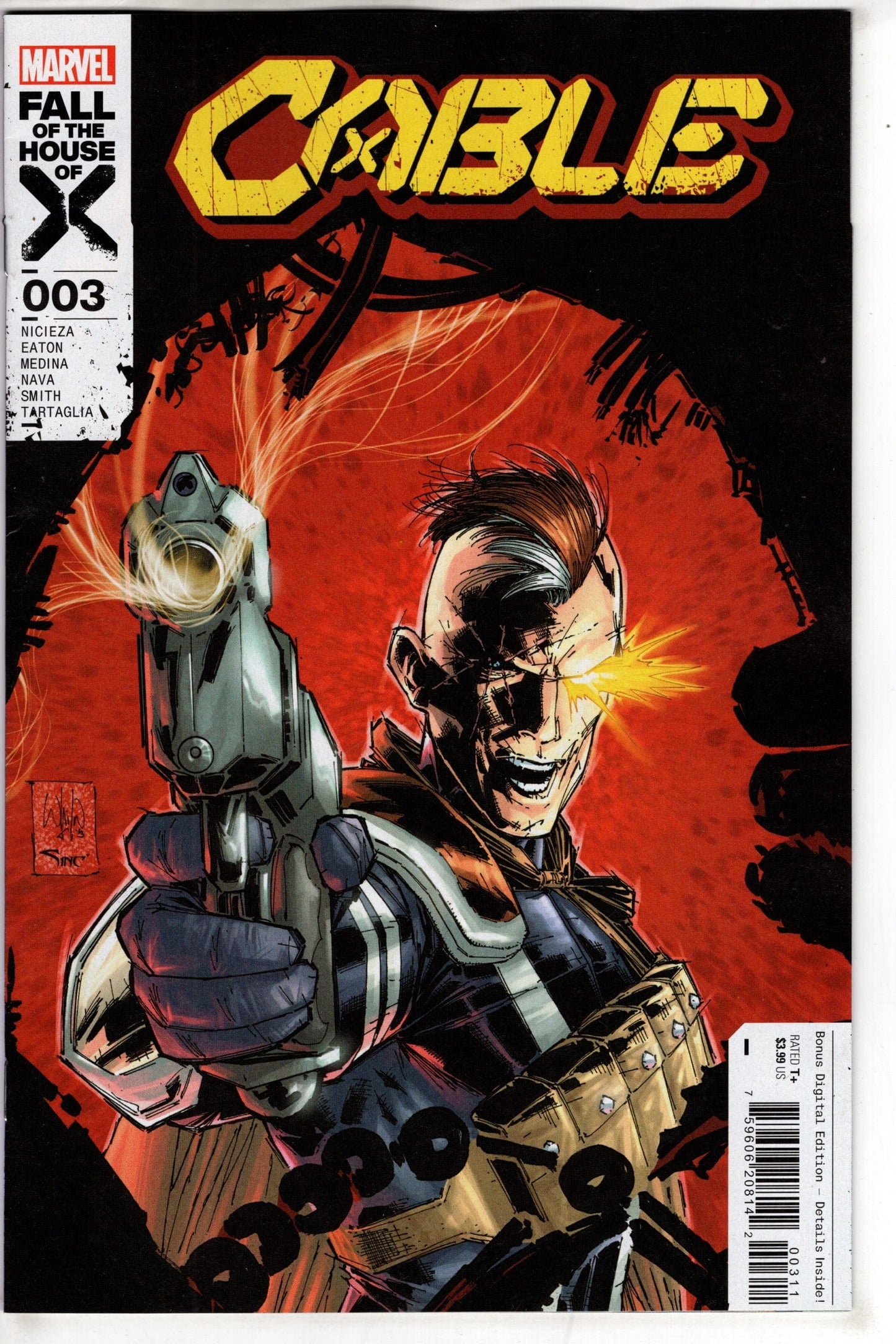 MARVEL PRH COMIC BOOK CABLE #3