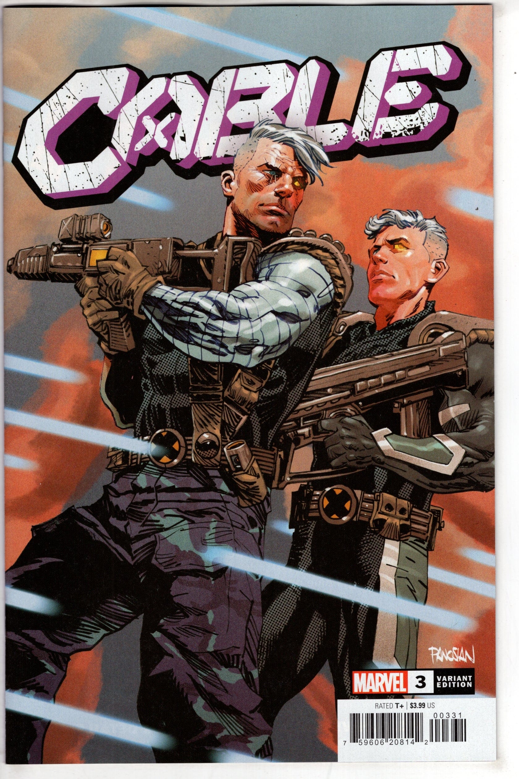 MARVEL PRH COMIC BOOK CABLE #3 DAN PANOSIAN VAR
