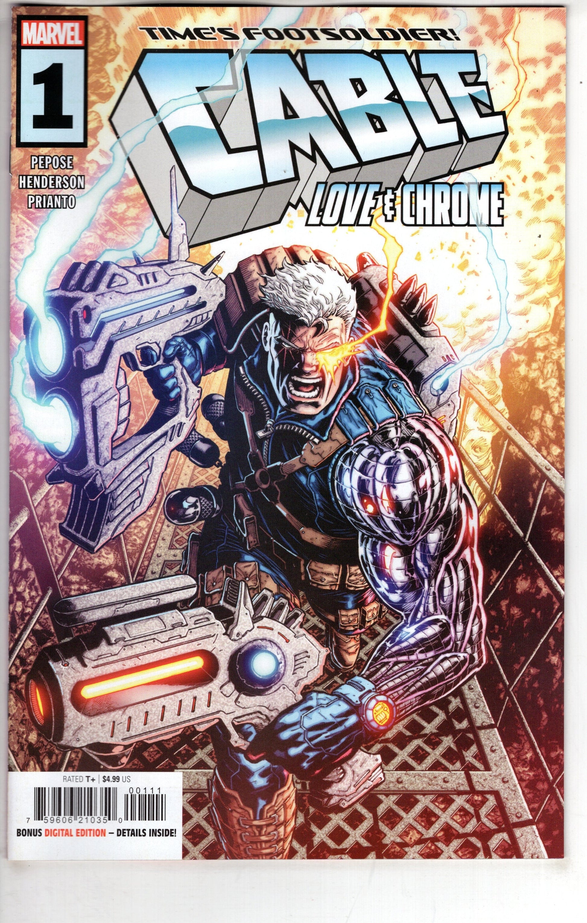 MARVEL PRH COMIC BOOK Cable: Love And Chrome #1