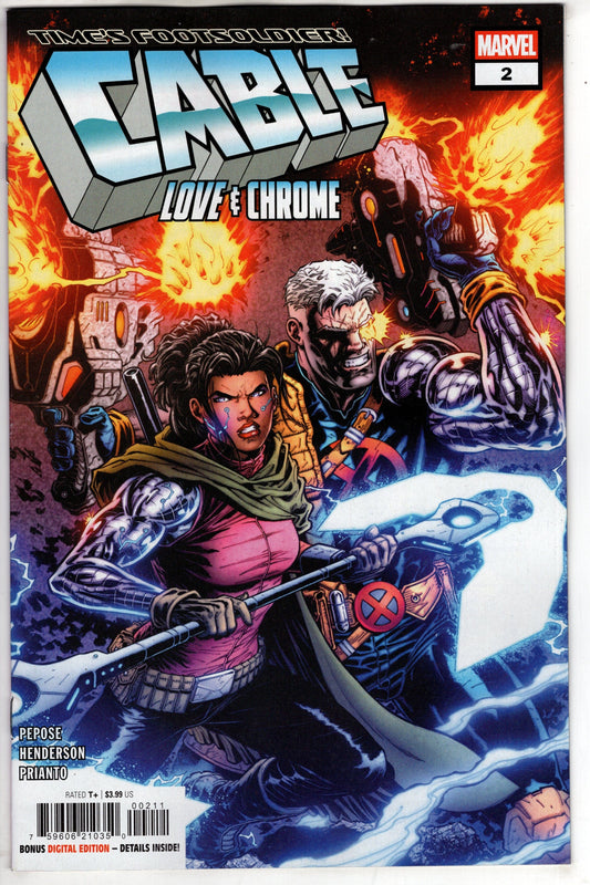MARVEL PRH COMIC BOOK CABLE LOVE AND CHROME #2 (OF 5)