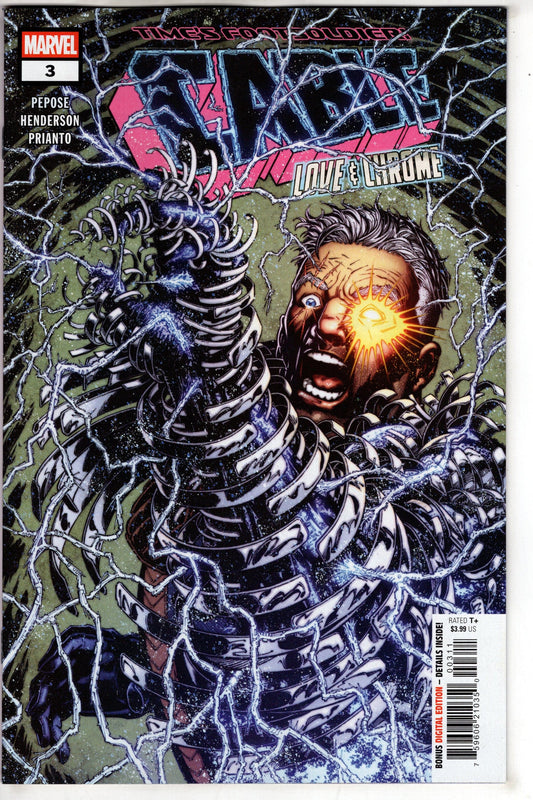 MARVEL PRH COMIC BOOK CABLE LOVE AND CHROME #3 (OF 5)