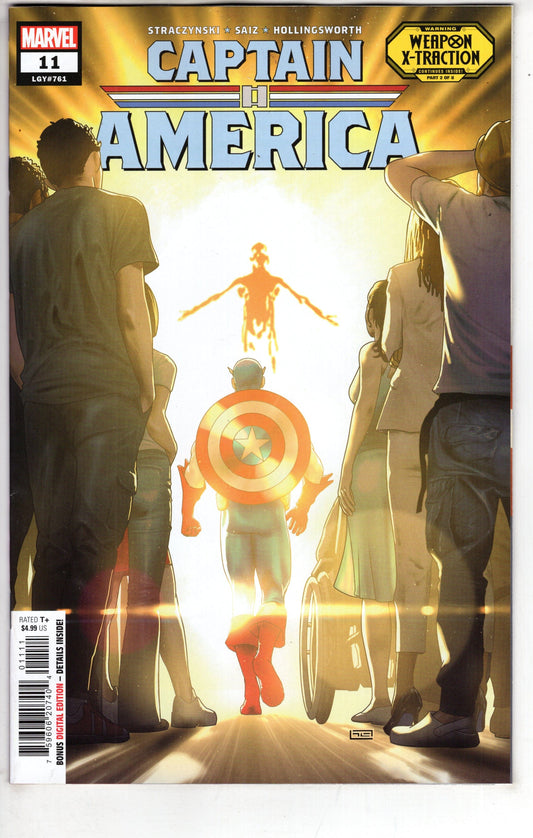 MARVEL PRH COMIC BOOK CAPTAIN AMERICA #11