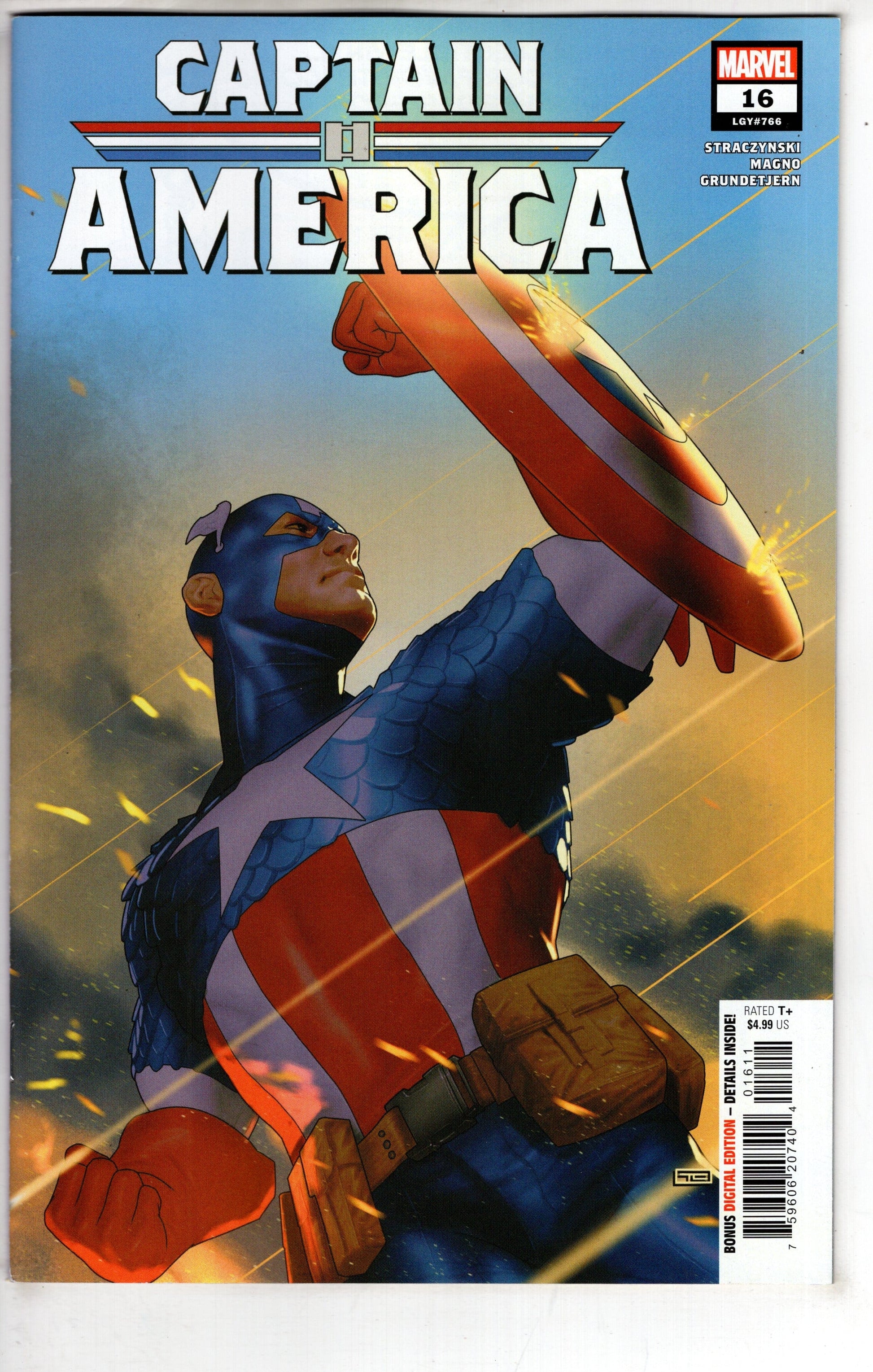 MARVEL PRH COMIC BOOK Captain America #16 Comic Book